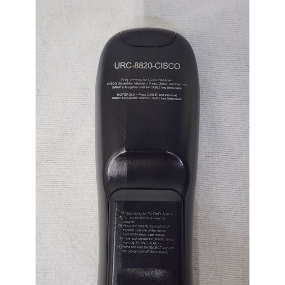 CISCO COX UNIVERSAL REMOTE CONTROL URC-8820-CISCO TESTED - Picture 6 of 9